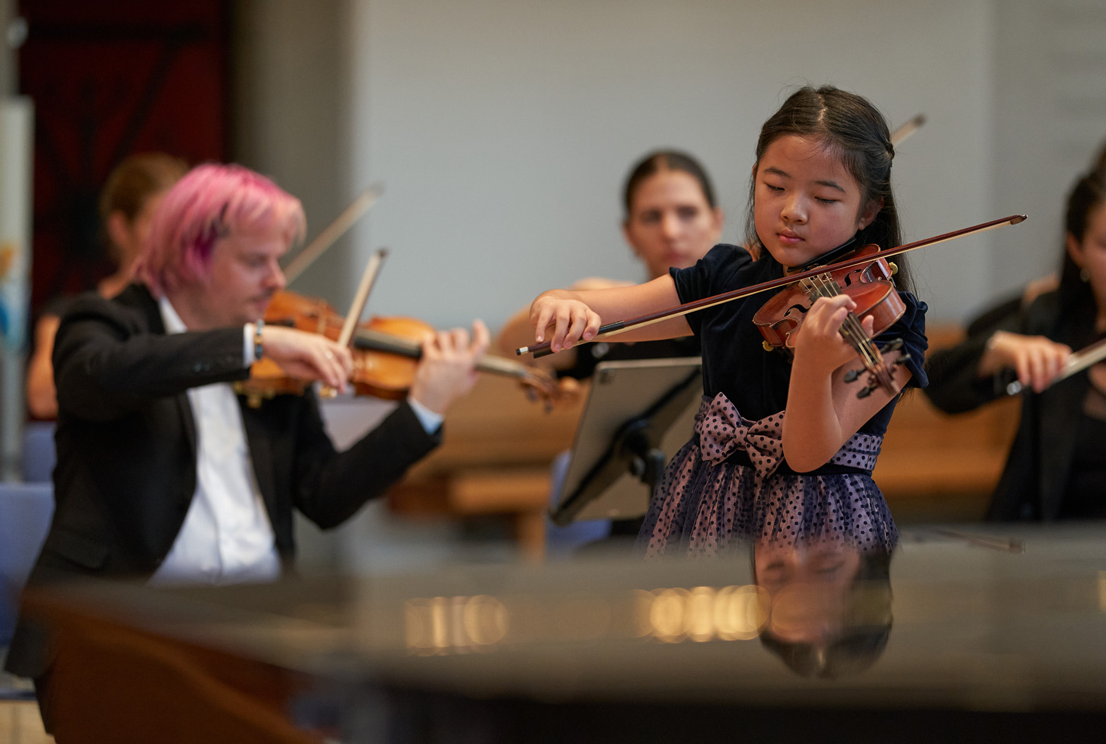 Aurea Wang, violin student of Inna Khriplovich